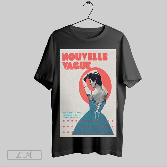Top Poster Nouvelle Vague February 15 2025 The Concert Hall Toronto On T Shirt