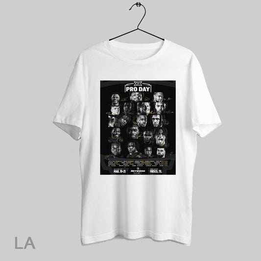 Top Poster Quadric Bullard Johnny Richardson 18 Ucf Knights In Frisco For Pro Day Frisco Tx Signature T Shirt Sweatshirt Hoodie Shirt