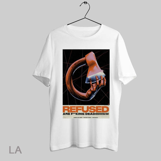 Top Poster Refused Chicago Illinois March 25th 2025 Tour T Shirt Sweatshirt Hoodie Shirt
