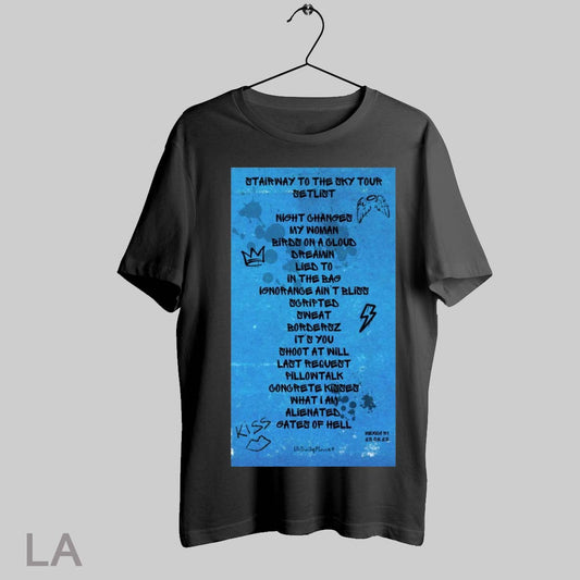 Top Poster Stairway To The Sky Tour Setlist Night Changed My Woman Birds On A Cloud Dreamin Lied To March 25 2025 T Shirt Sweatshirt Hoodie Shirt