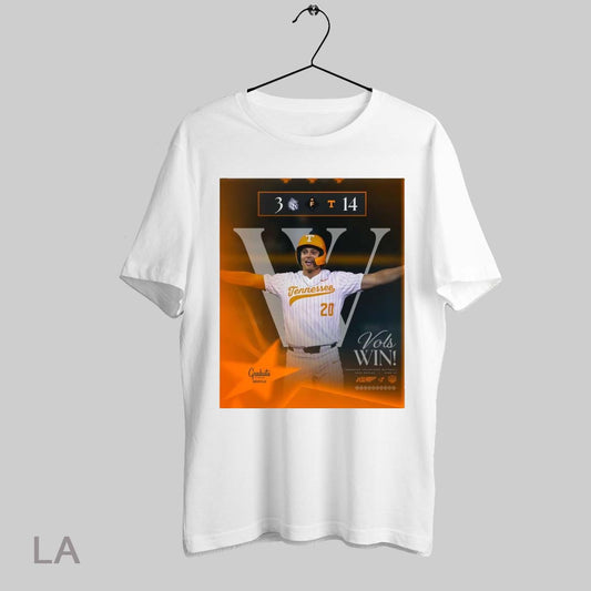 Top Poster Tennessee Volunteers Baseball Win 14 3 Queens University Final Score March 25 2025 T Shirt Sweatshirt Hoodie Shirt