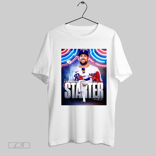 Top Poster Texas Rangers Baseball Nathan Eovaldi Mlb Opening Day 2025 Starter Signature T Shirt Sweatshirt Hoodie Shirt