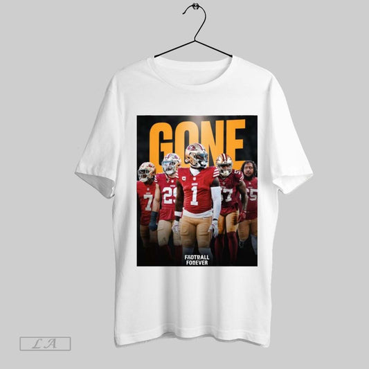 Top Poster The 49ers Have Seen A Bevy Of Players Depart The Bay This Offseason Deebo Samuel Dre Greenlaw Charvarius Ward T Shirt Sweatshirt Hoodie Shirt