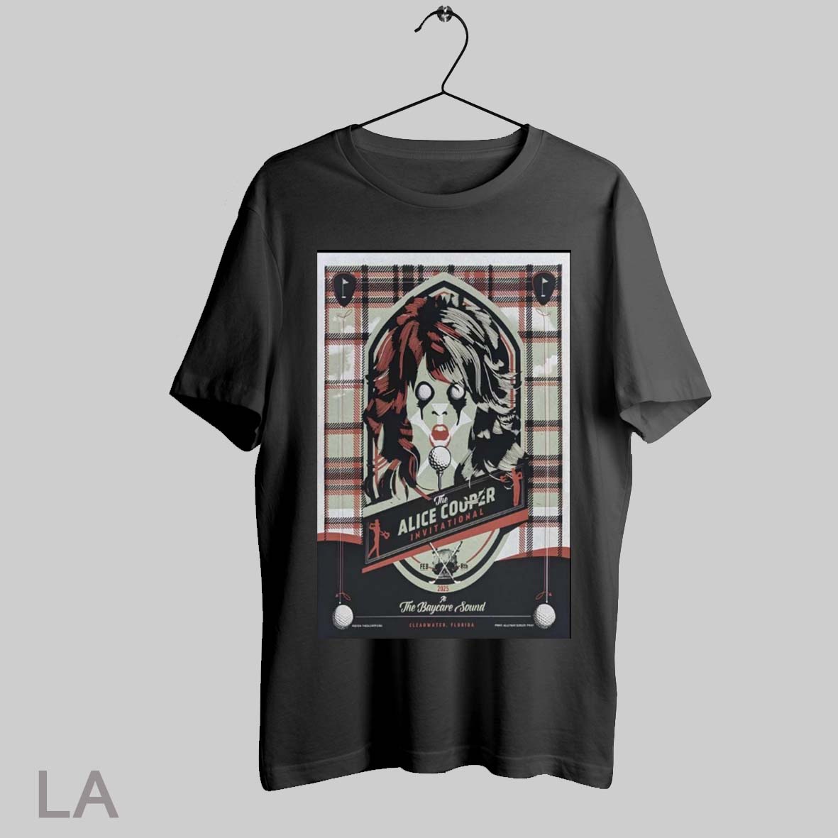 Top Poster The Alice Cooper Invitational At The Baycare Sound Clearwater Fl February 8 2025 Concert T Shirt Sweatshirt Hoodie Shirt