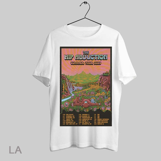 Top Poster The Hip Abduction Summer Tour 2025 5 25 Cali Roots 6 5 Corning Ca 6 6 Petalum T Shirt Sweatshirt Hoodie Shirt