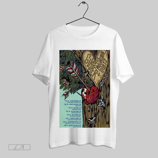 Top Poster The Mountain Goats Guster Tour 2025 July 25 Chautauqua Ny Chautauqua Amphitheater Sweatshirt Tee Shirt