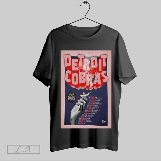 Top Poster Third Man Records Presents Detroit Cobras Spring Tour 2025 5 23 San Diego Ca Casbah 5 24 Los Angeles Ca The Redwood Bar T Shirt Sweatshirt Tee Shirt