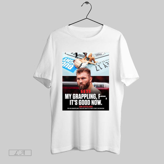 Top Poster Ufc Seattle Ion Cutelaba Post Fight Interview My Grappling Duck Its Good Now T Shirt Sweatshirt Hoodie Shirt