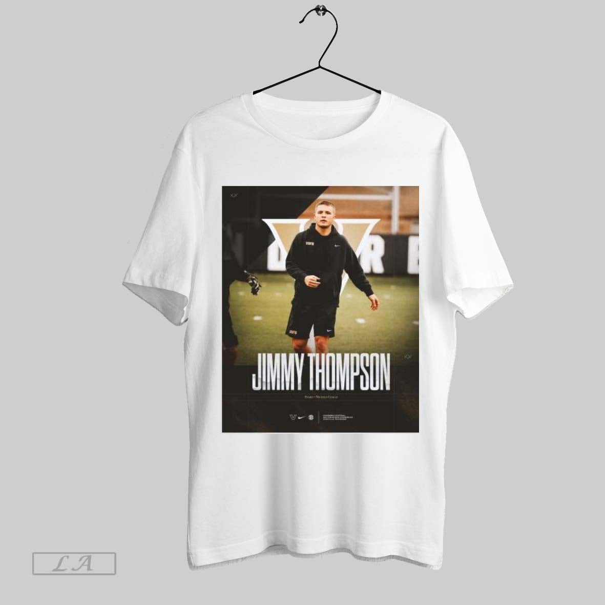 Top Poster Vanderbilt Commodores Football Lea Promotes Three Jimmy Thompson Stars Nickels Coach T Shirt Sweatshirt Hoodie Shirt