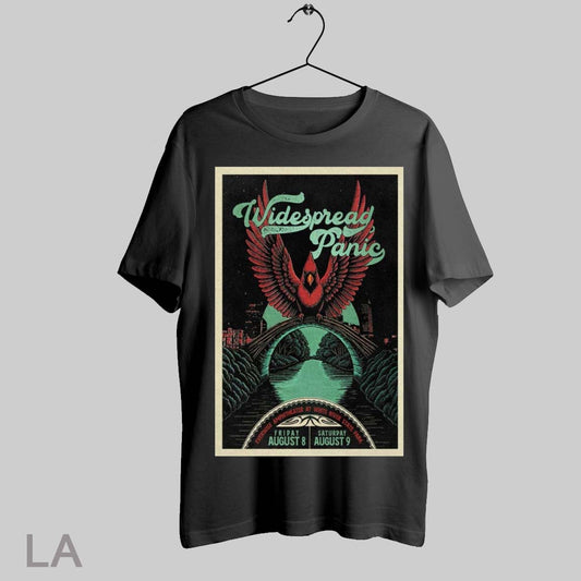 Top Poster Widespread Panic August 8 9 2025 Everwise Amphitheater At White River State Park Indianapolis In Tour T Shirt Sweatshirt Hoodie Shirt