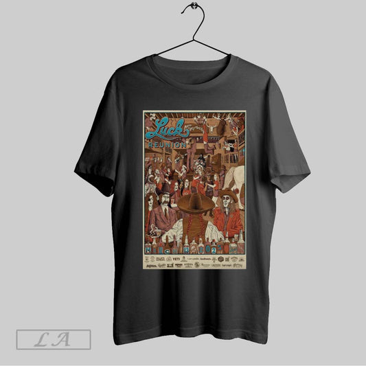Top Poster Willie Nelson March 13 2025 Luck Reunion Luck Tx Sweatshirt T Shirt