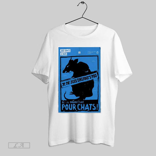 Top Premium Jack White Feb 22 2025 Le Trianon Paris Poster T Shirt Sweatshirt Hoodie Shirt