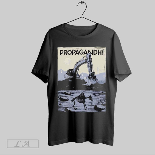 Top Propagandhi Bulldoze T Shirt Sweatshirt Hoodie Shirt