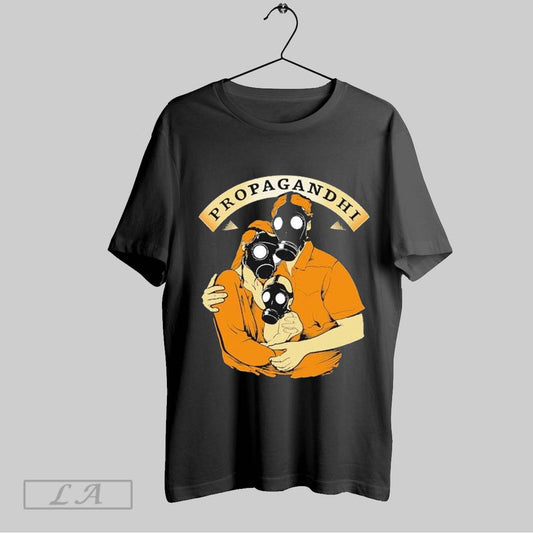 Top Propagandhi Family Gasmask T Shirt Sweatshirt Hoodie Shirt