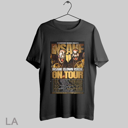 Top Psychopathic Records Presents Insane Clown Posse On Tour 5 12 T Shirt Sweatshirt Hoodie Shirt