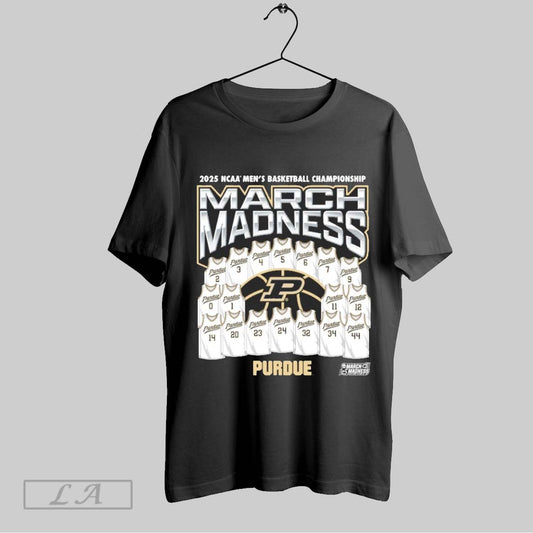 Top Purdue Boilermakers Mens Basketball Championship Jersey Team March Madness 2025 Logos T Shirt Sweatshirt Hoodie Shirt