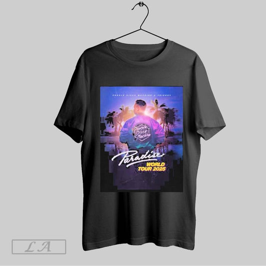 Top Purple Disco Machine And Friends Paradise World Tour 2025 Dates T Shirt Sweatshirt Hoodie Shirt