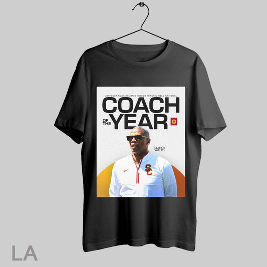 Top Quincy Watts Ustfccca Ncaa Di Mens Indoor Track And Field National Coach Of The Year Poster T Shirt Sweatshirt Hoodie Shirt
