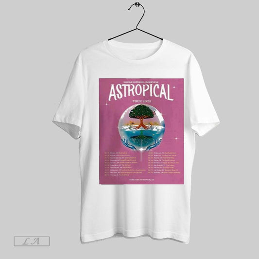 Top Rawayana And Bomba Estereo Astropical Tour 2025 T Shirt Sweatshirt Hoodie Shirt