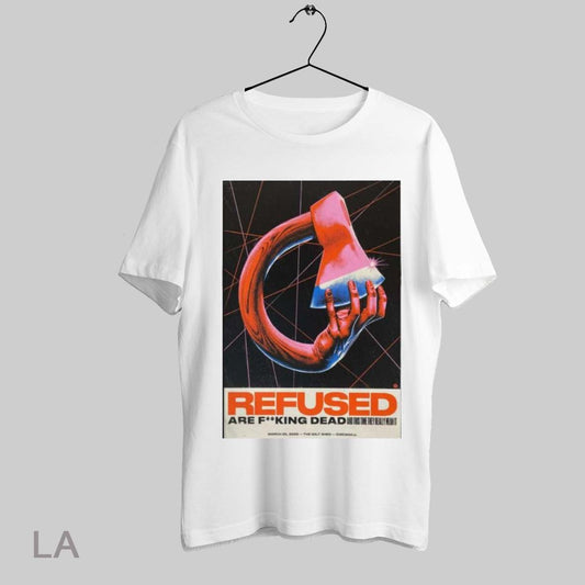 Top Refused The Salt Shed In Chicago Il March 25 2025 Poster T Shirt Sweatshirt Hoodie Shirt
