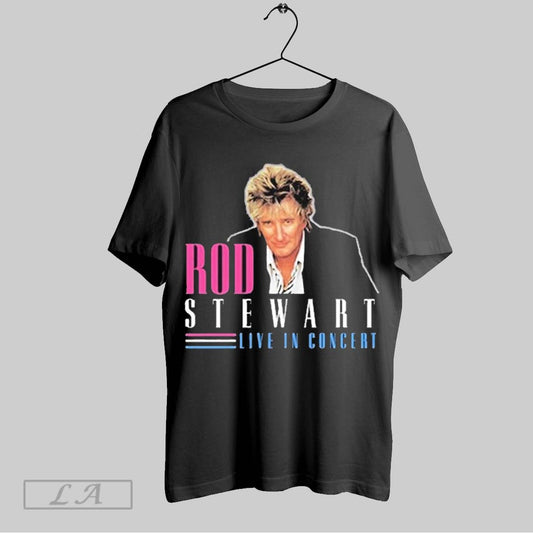 Top Rod Stewart Live In Las Vegas Stripes Live T Shirt Sweatshirt Hoodie Shirt