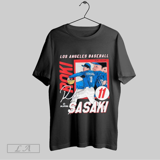 Top Roki Sasaki Los Angeles D Mlb Baseball Players Mlbros204m T Shirt Sweatshirt Hoodie Shirt