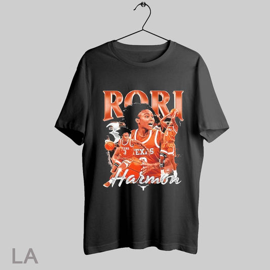 Top Rori Harmon Texas Longhorns Basketball Graphic T Shirt Sweatshirt Hoodie Shirt