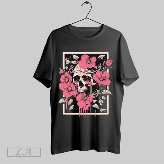 Top Rory Youre Gonna Watch Me Blossom Skull Flower T Shirt Sweatshirt Hoodie Shirt