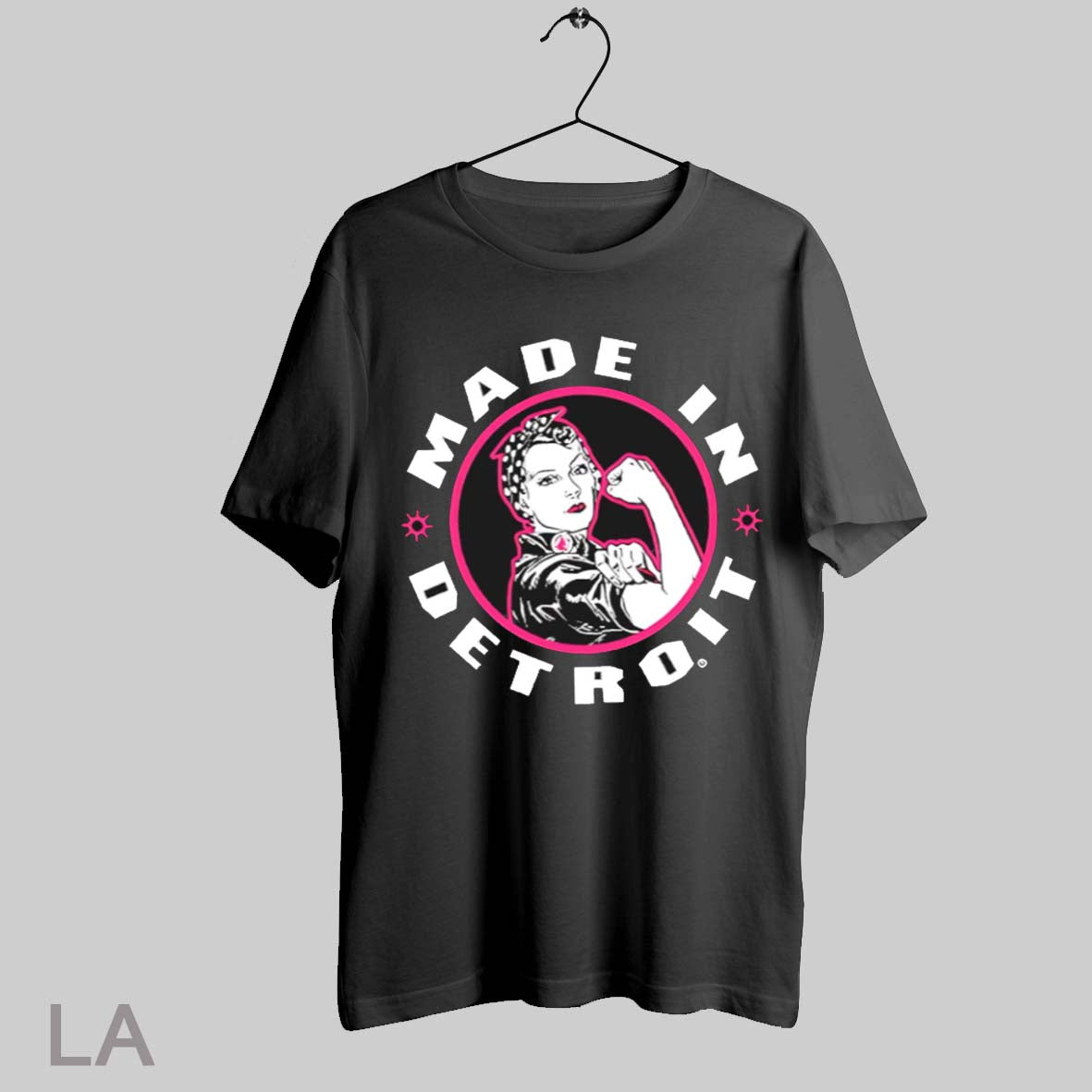 Top Rosie Black Heather Made In Detroit T Shirt Sweatshirt Hoodie Shirt