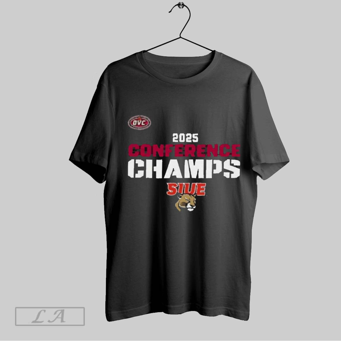Top Siu Edwardsville Mens Basketball 2025 Ovc Conference Champs T Shirt Sweatshirt Hoodie Shirt