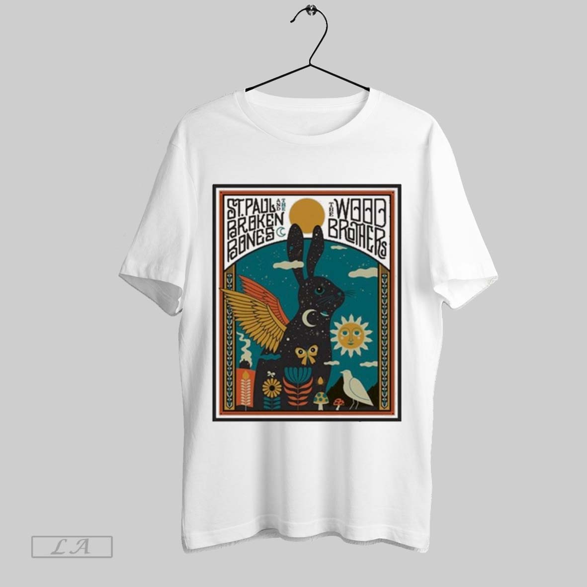 Top St Paul The Broken Bones And The Wood Brothers Summer 2025 Tour T Shirt Sweatshirt Hoodie Shirt
