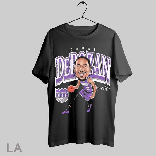 Top Sacramento Kings Demar Derozan Nba Basketball Cartoon Vintage T Shirt Sweatshirt Hoodie Shirt