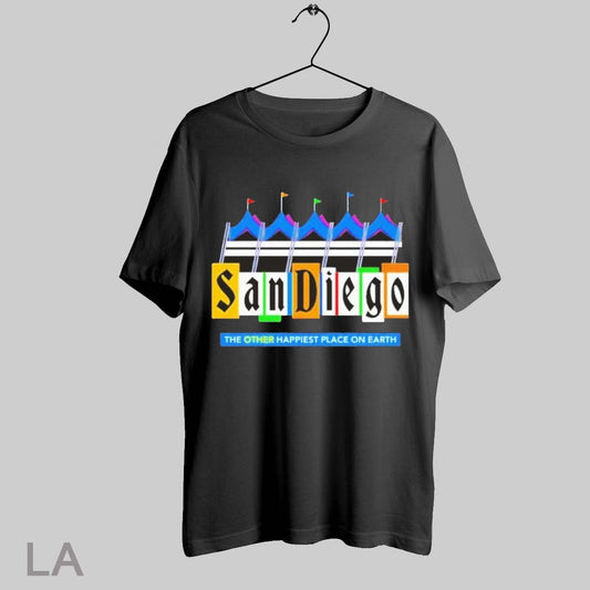 Top San Diego The Other Happiest Place On Earth T Shirt Sweatshirt Hoodie Shirt