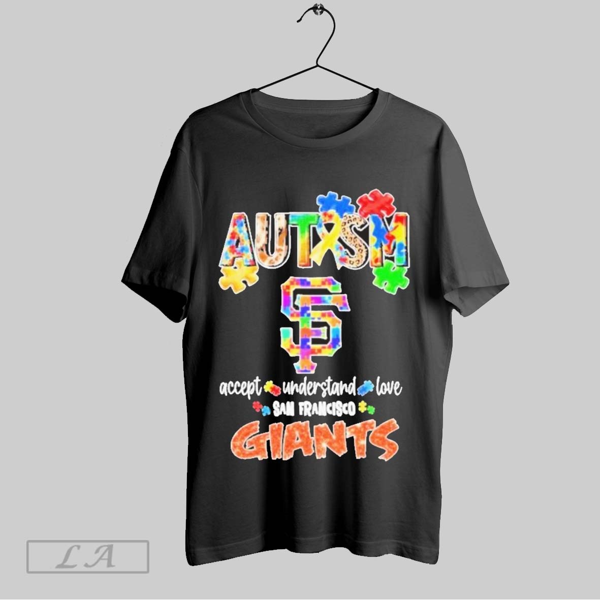 Top San Francisco Giants Autism Accept Understand Love T Shirt Sweatshirt Hoodie Shirt