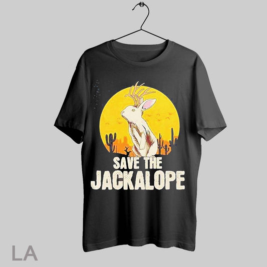 Top Save The Jackalope Mythical Mythical Creature T Shirt Sweatshirt Hoodie Shirt