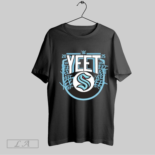 Top Seattle Kraken Wwe Yeet 2025 T Shirt Sweatshirt Hoodie Shirt