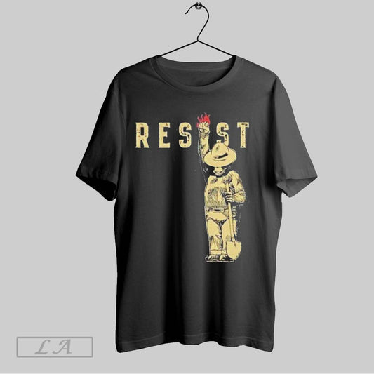 Top Smokey The Bear Resisshirt I Stand With The Nps T Shirt Sweatshirt Hoodie Shirt
