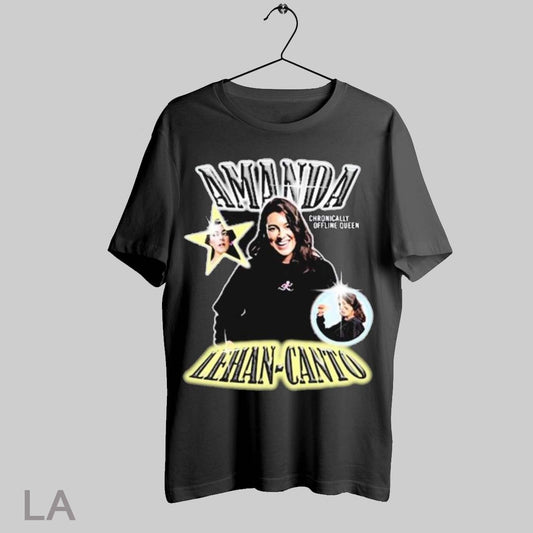 Top Smosh Amanda Lehan Canto Chronically Offline Queen Graphic T Shirt Sweatshirt Hoodie Shirt