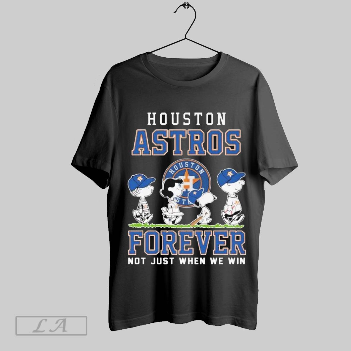 Top Snoopy And The Peanuts Houston Astros Forever Not Just When We Win T Shirt Sweatshirt Hoodie Shirt