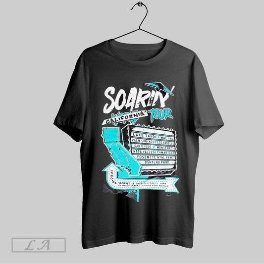 Top Soarin California Tour T Shirt Sweatshirt Hoodie Shirt
