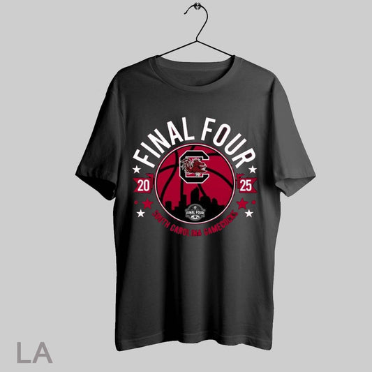 Top South Carolina Basketball 2025 Womens Final Four Logo T Shirt Sweatshirt Hoodie Shirt