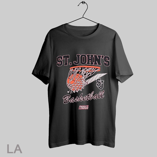 Top St Johns Red Storm 2025 Ncaa Mens Basketball Championship March Madness Basketball T Shirt Sweatshirt Hoodie Shirt
