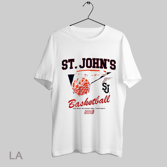 Top St Johns Red Storm Basketball March Madness Basketball 2025 Ncaa Mens Basketball Championship T Shirt Sweatshirt Hoodie Shirt