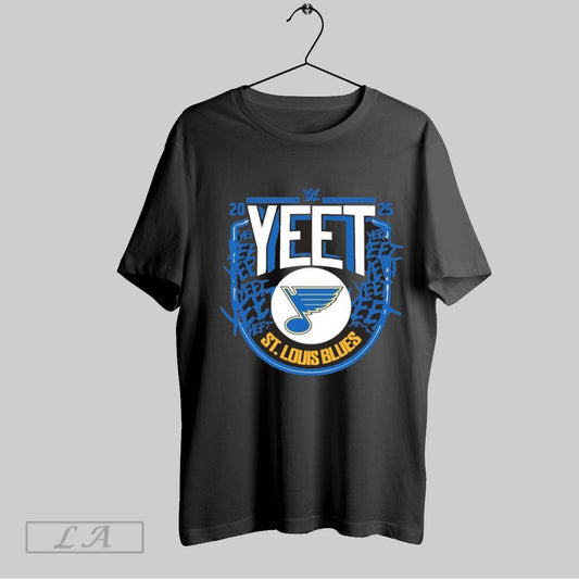Top St Louis Blues Wwe Yeet 2025 T Shirt Sweatshirt Hoodie Shirt