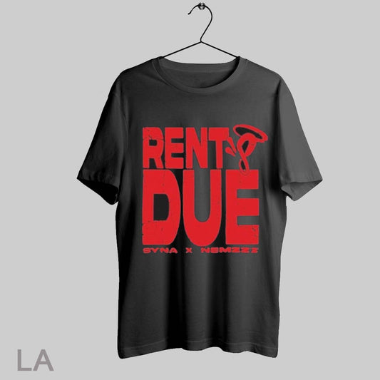 Top Syna X Nemzzz Rents Due T Shirt Sweatshirt Hoodie Shirt