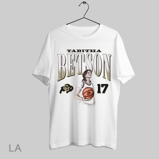 Top Tabitha Betson Menu 17 Colorado Buffaloes Basketball Big 12 Conference Graphic T Shirt Sweatshirt Hoodie Shirt