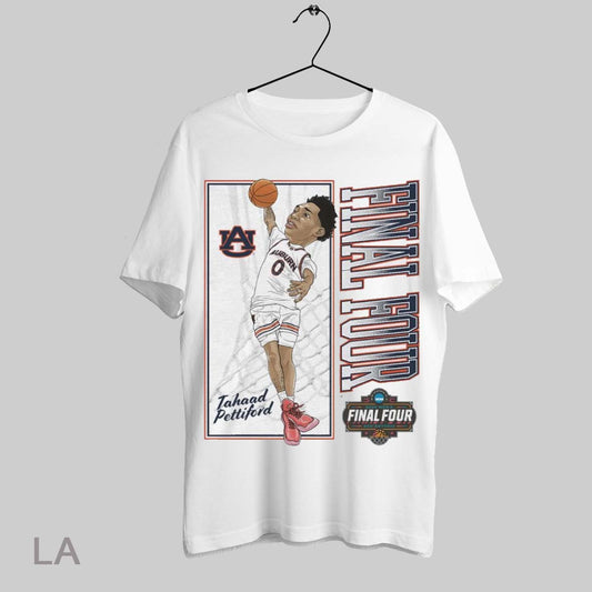 Top Tahaad Pettiford Auburn Tigers Vs Florida Gators Basketball 2025 Ncaa Mens Final Four Graphic T Shirt Sweatshirt Hoodie Shirt