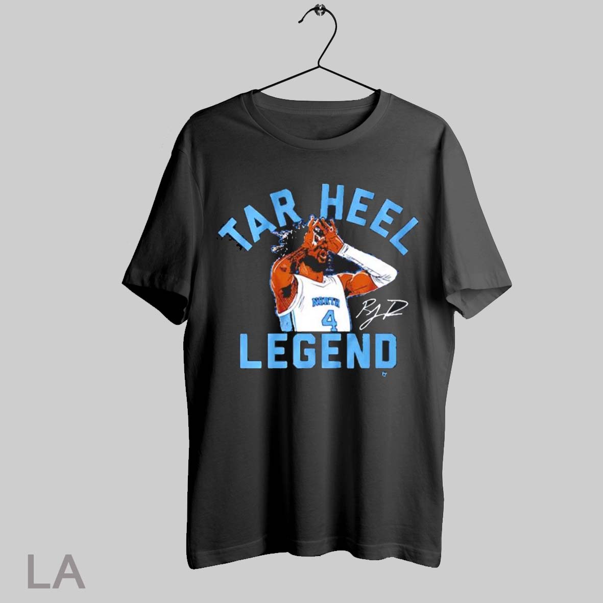 Top Tar Heel Legend Unc Basketball Rj Davis T Shirt Sweatshirt Hoodie Shirt