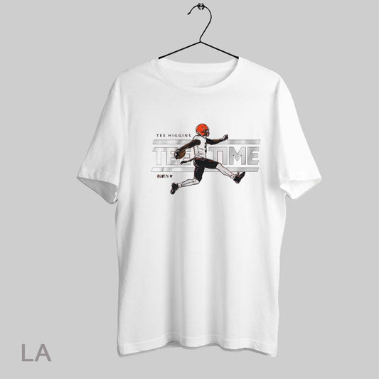 Top Tee Higgins Tee Time Cincinnati Bengals Nfl Football 2025 Painting T Shirt Sweatshirt Hoodie Shirt