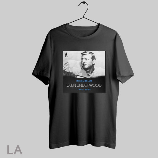Top Tennessee Titans Organization Mourns Former In Memoriam Olen Underwood 1942 2025 Poster T Shirt Sweatshirt Hoodie Shirt